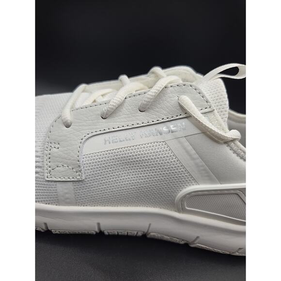 Helly Hansen Henley Sneakers Womens US 8 White Watersports Low Lace Up Shoes NIB - Picture 4 of 6